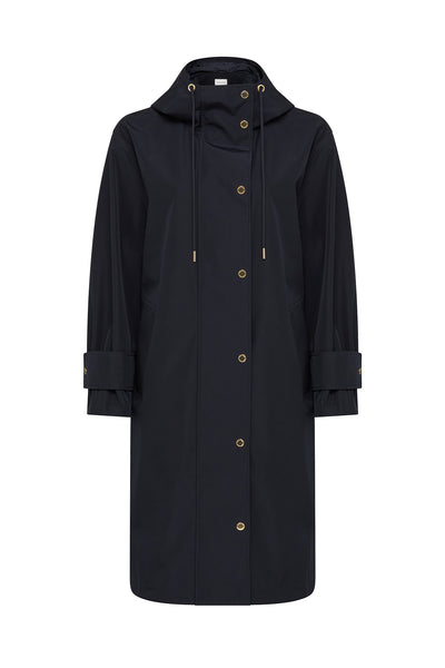 Highlands Raincoat - Navy-Perri Cutten