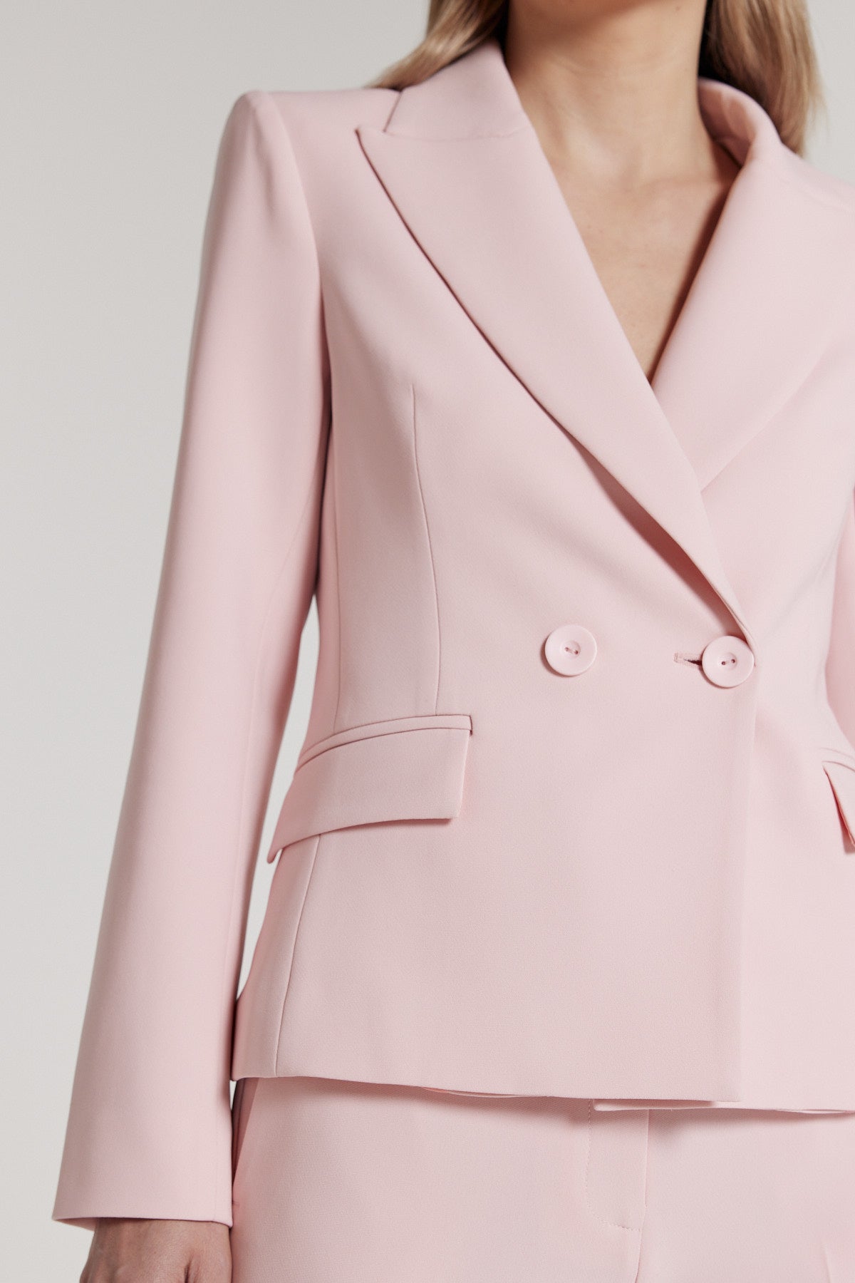 Genoa Jacket - Petal Pink-Perri Cutten