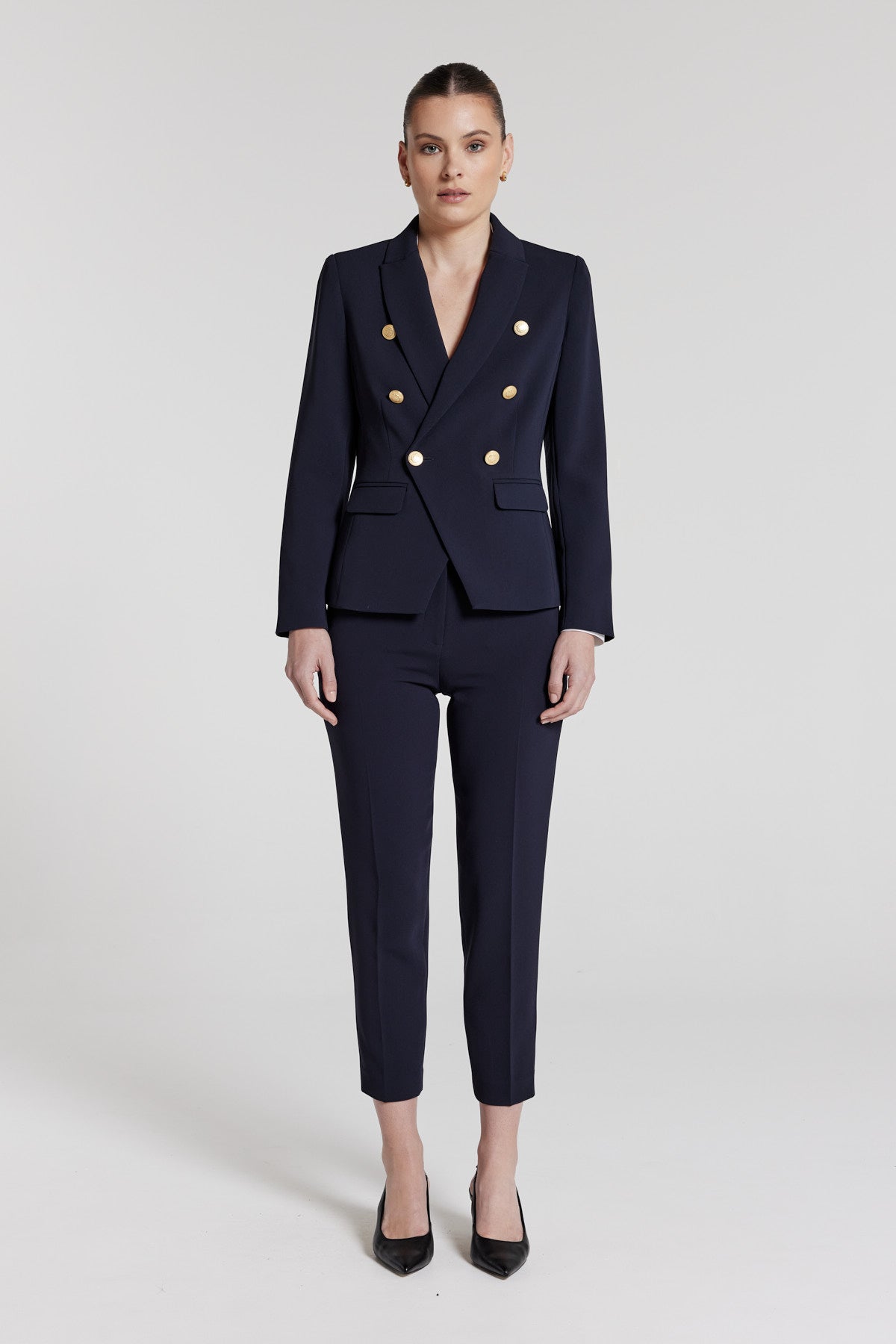 Britt Jacket - Navy-Perri Cutten