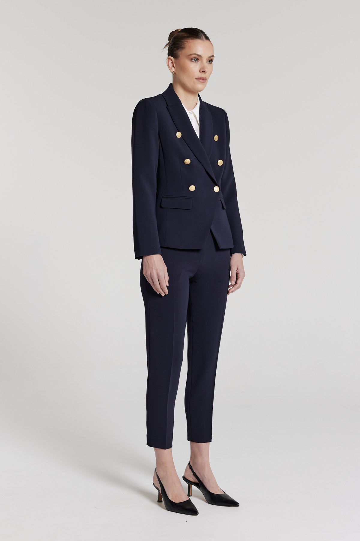 Britt Jacket - Navy-Perri Cutten