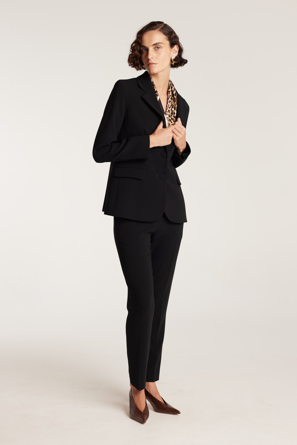 Roma Pant - Black-Perri Cutten