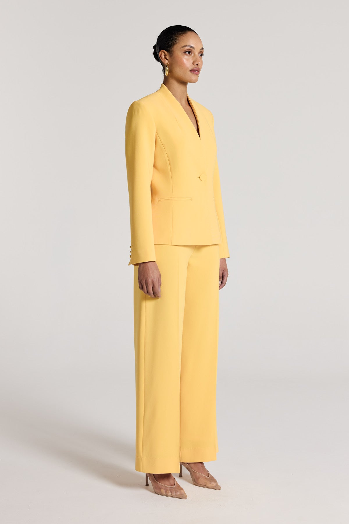 Helena Pant - Yellow-Perri Cutten