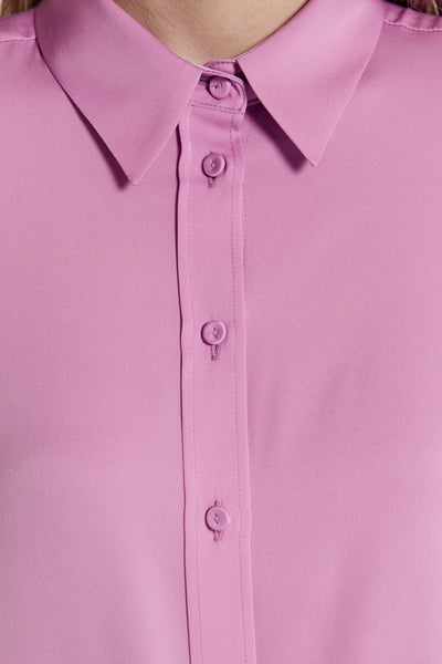 Luisa Silk Shirt - Lilac-Perri Cutten