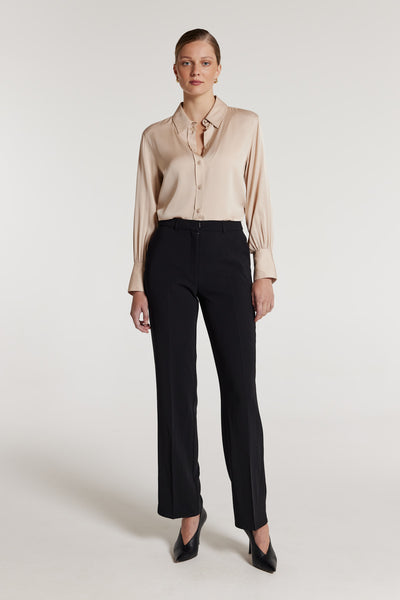 Frida Silk Shirt - Gold-Perri Cutten