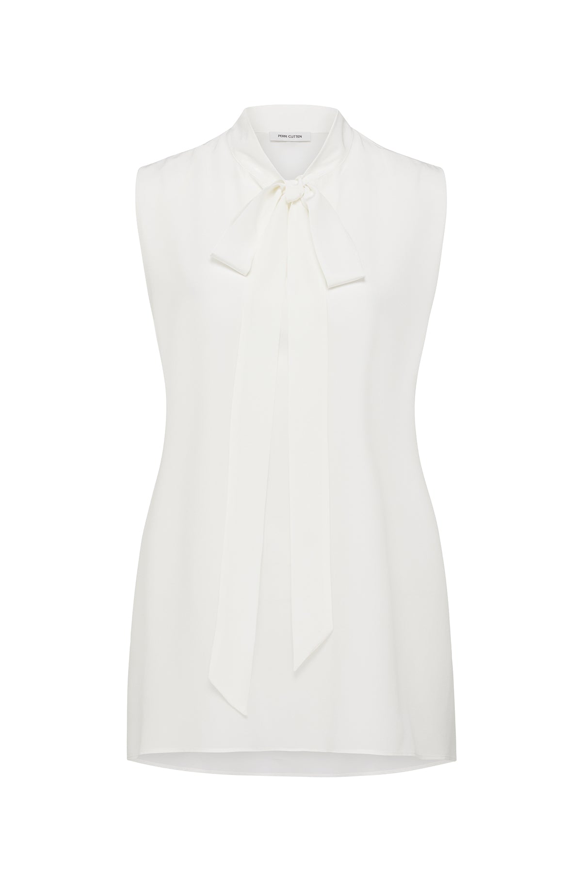 Sabine Silk Top - Ivory-Perri Cutten