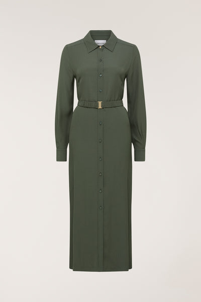 City Shirt Dress - Moss-Perri Cutten