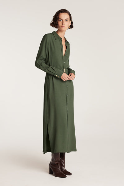 City Shirt Dress - Moss-Perri Cutten