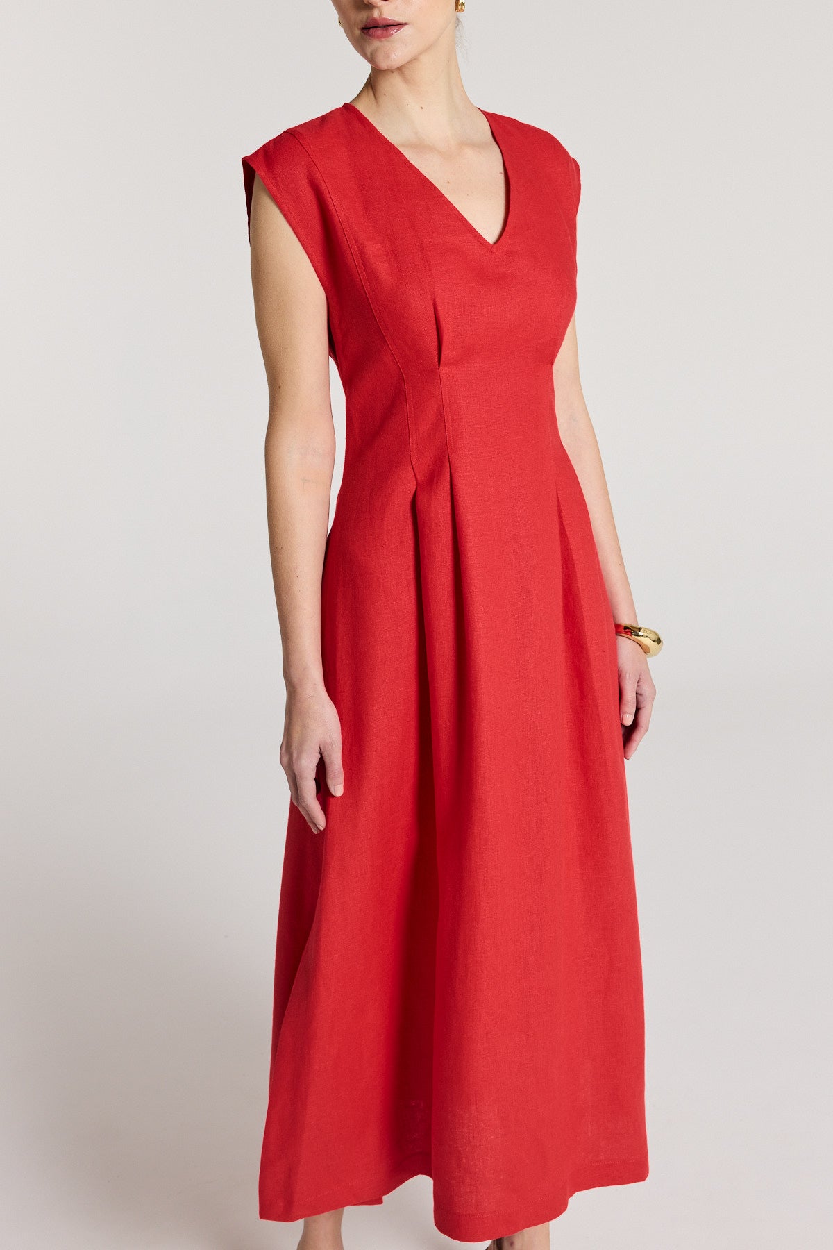 Lani Dress - Red-Perri Cutten