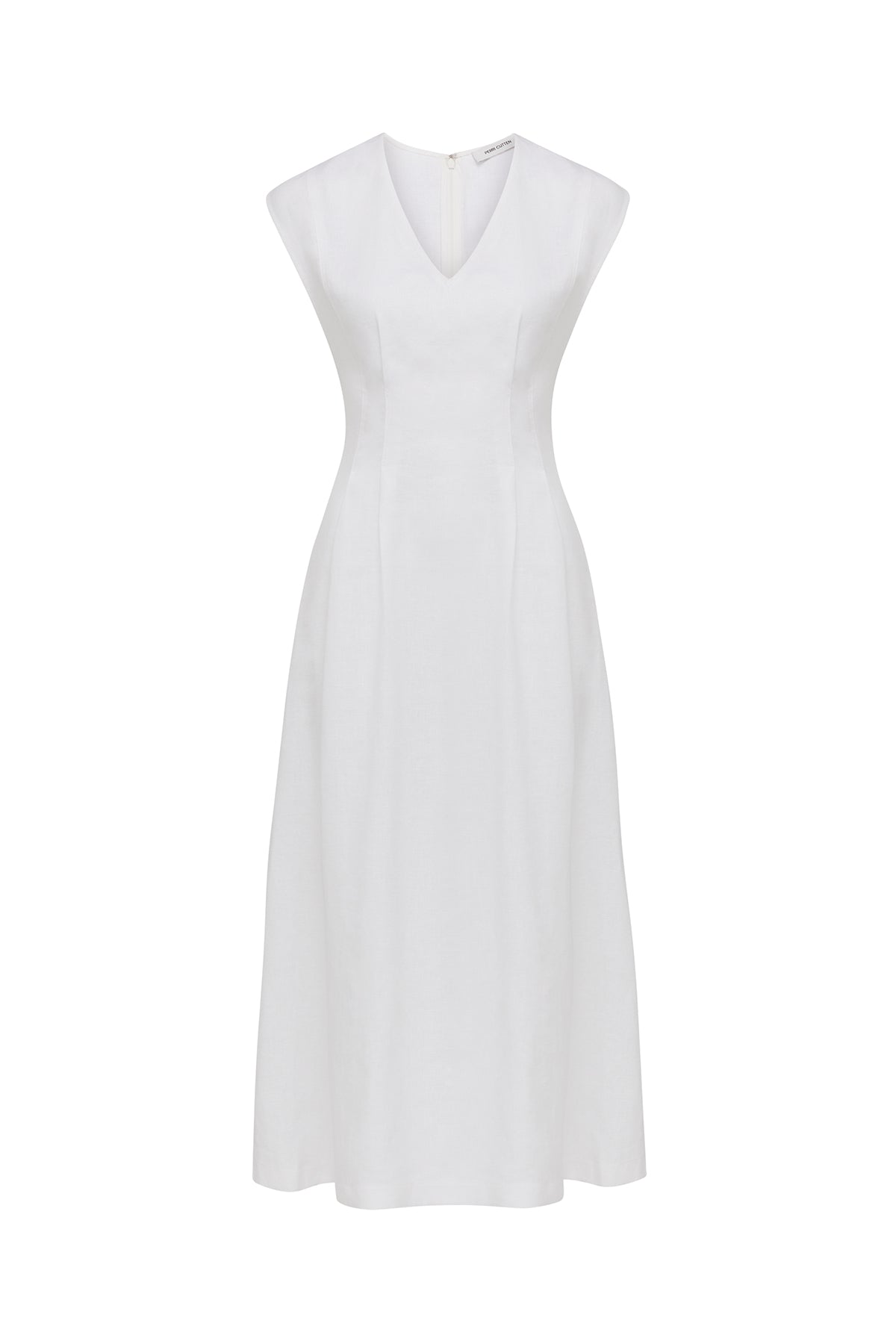 Lani Dress - White-Perri Cutten