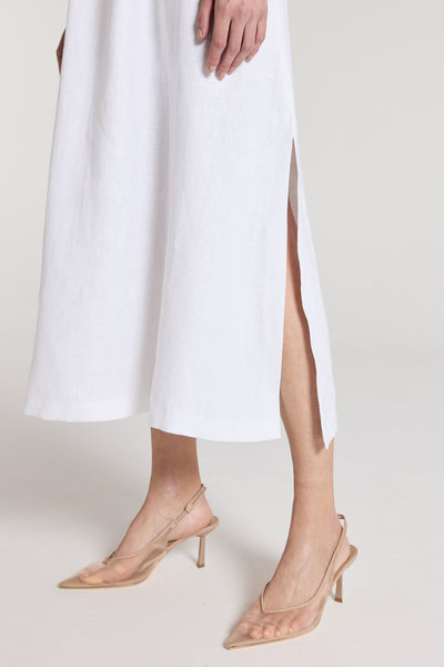 Lani Dress - White-Perri Cutten