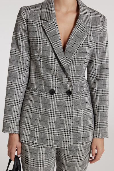 Beresford Jacket - Black/White-Perri Cutten