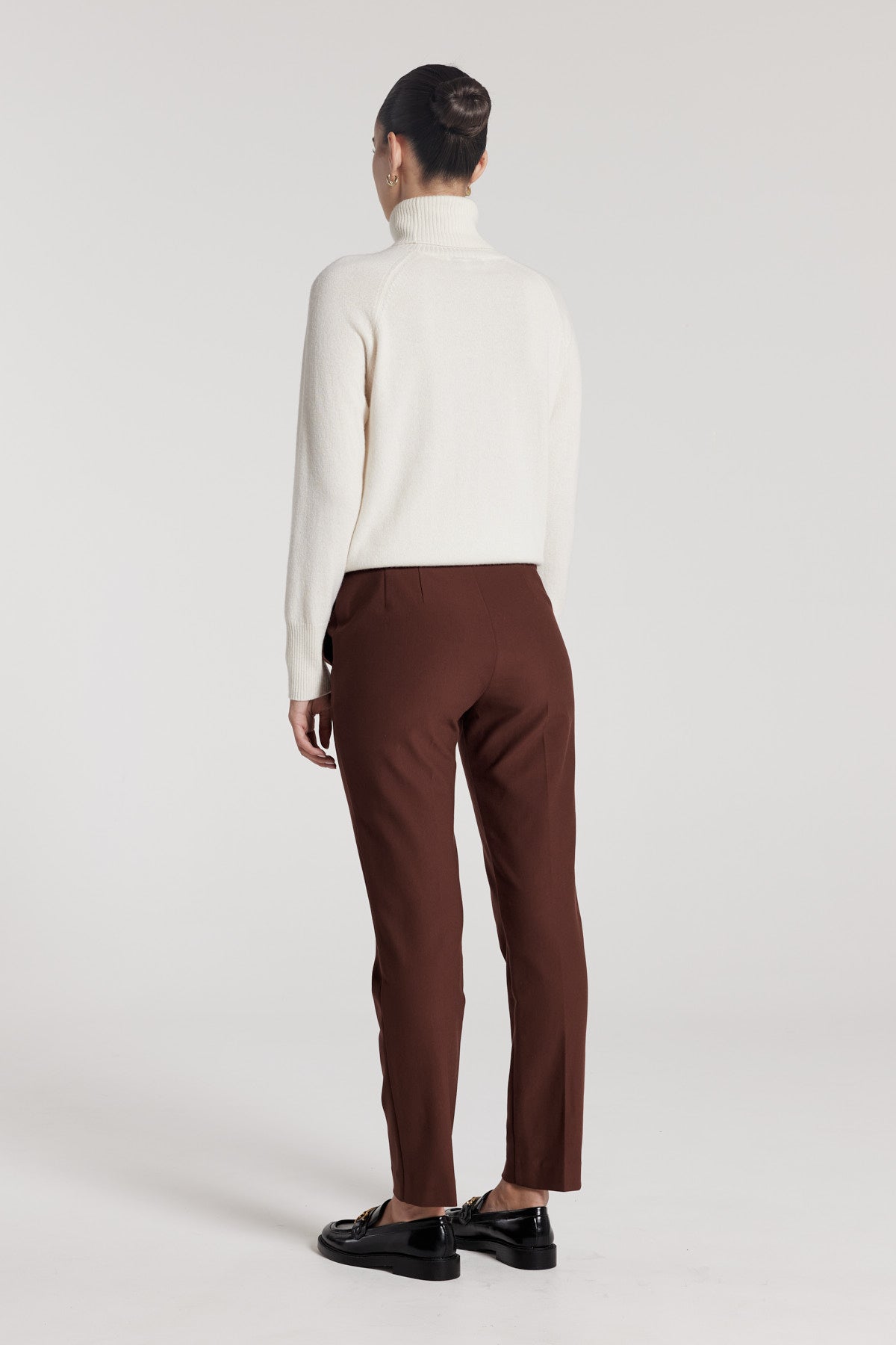 Harper Ponte Pant - Cognac-Perri Cutten