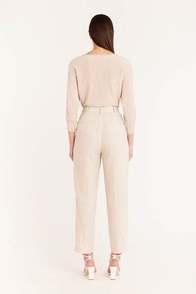 Taomina Linen Pant - Pumice-Perri Cutten