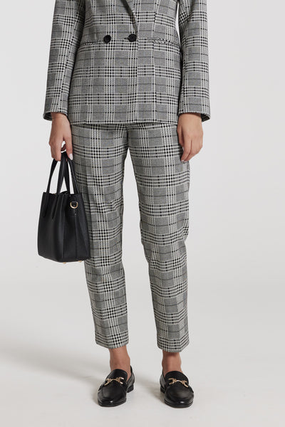 Beresford Pant - Black/White-Perri Cutten