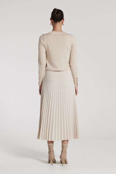 Orla Merino Jumper - Porcelain-Perri Cutten